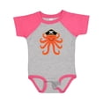 thumbnail image 1 of Inktastic Pirate Octopus Kids Funny Boys or Girls Baby Bodysuit, 1 of 5