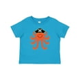 thumbnail image 1 of Inktastic Pirate Octopus Kids Funny Boys or Girls Baby T-Shirt, 1 of 5