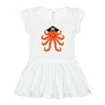 thumbnail image 1 of Inktastic Pirate Octopus Kids Funny Girls Toddler Dress, 1 of 5