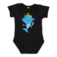 thumbnail image 1 of Inktastic Pirate Shark, Cute Shark, Little Shark, Blue Shark Boys or Girls Baby Bodysuit, 1 of 5