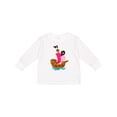 thumbnail image 1 of Inktastic Pirate Ship Girls Long Sleeve Toddler T-Shirt, 1 of 5