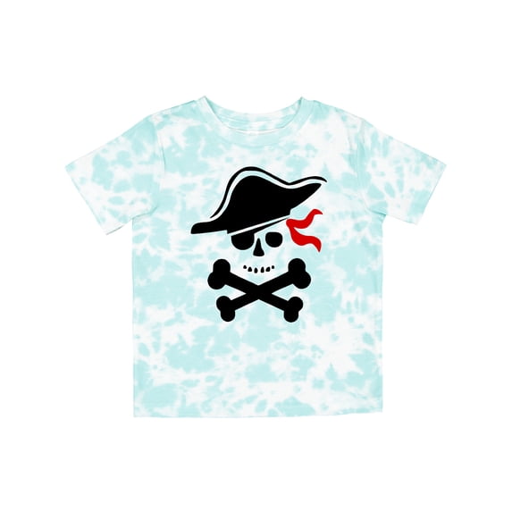 Inktastic Pirate Skull and Cross Bones Boys or Girls Toddler T-Shirt