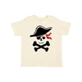 thumbnail image 1 of Inktastic Pirate Skull and Cross Bones Boys or Girls Toddler T-Shirt, 1 of 5