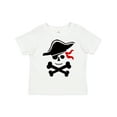 thumbnail image 1 of Inktastic Pirate Skull and Cross Bones Boys or Girls Toddler T-Shirt, 1 of 5
