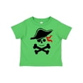 thumbnail image 1 of Inktastic Pirate Skull and Cross Bones Boys or Girls Toddler T-Shirt, 1 of 5