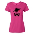 thumbnail image 1 of Inktastic Pirate Skull and Cross Bones Women's T-Shirt, 1 of 5