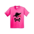 thumbnail image 1 of Inktastic Pirate Skull and Cross Bones Youth T-Shirt, 1 of 5