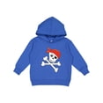 thumbnail image 1 of Inktastic Pirate Skull and Crossbones Toddler Hoodie, 1 of 4