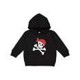 thumbnail image 1 of Inktastic Pirate Skull and Crossbones Toddler Hoodie, 1 of 4