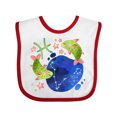 thumbnail image 1 of Inktastic Pisces Constellation Zodiac Sign Illustration Boys or Girls Baby Bib, 1 of 4