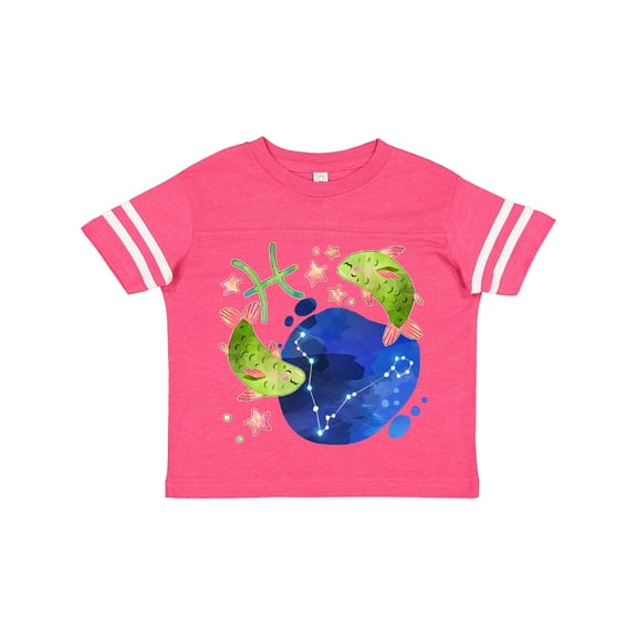 Inktastic Pisces Constellation Zodiac Sign Illustration Boys or Girls Toddler T-Shirt