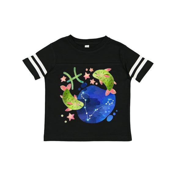 Inktastic Pisces Constellation Zodiac Sign Illustration Boys or Girls Toddler T-Shirt