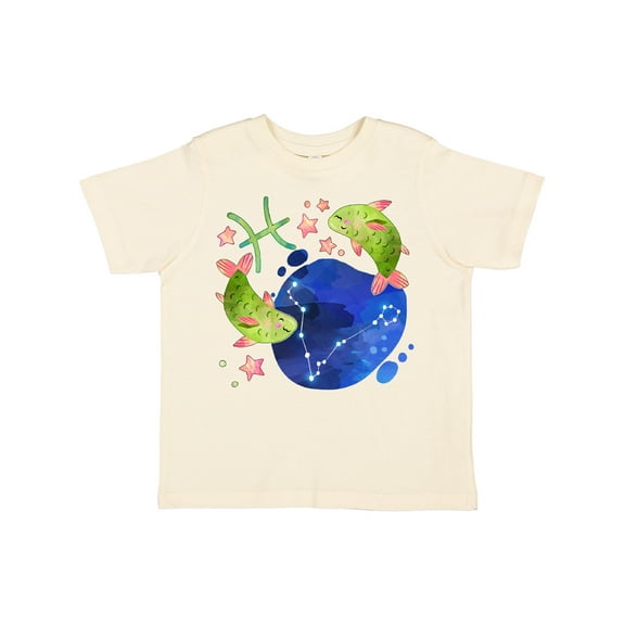 Inktastic Pisces Constellation Zodiac Sign Illustration Boys or Girls Toddler T-Shirt