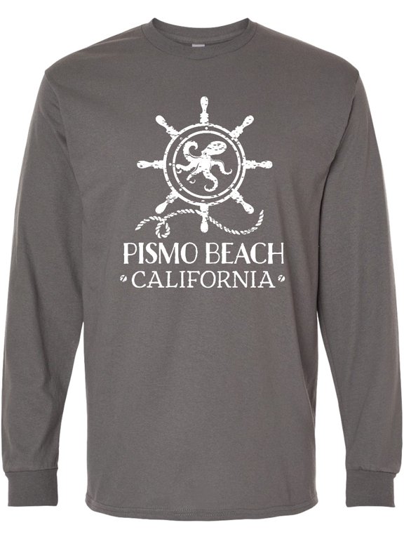Pismo Beach California Nautical Long Sleeve T-Shirt
