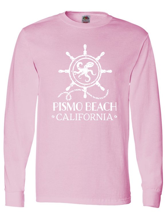 Pismo Beach California Nautical Long Sleeve T-Shirt