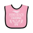 thumbnail image 1 of Inktastic Pismo Beach California Trip Surfing Boys or Girls Baby Bib, 1 of 4