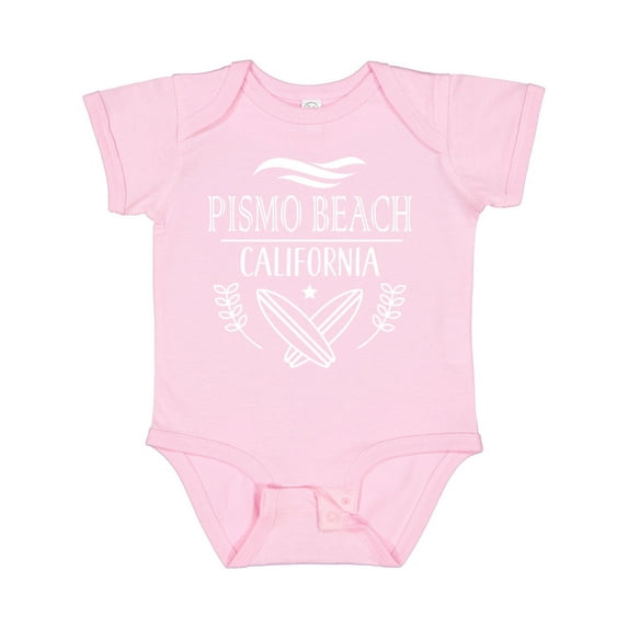 Inktastic Pismo Beach California Trip Surfing Boys or Girls Baby Bodysuit