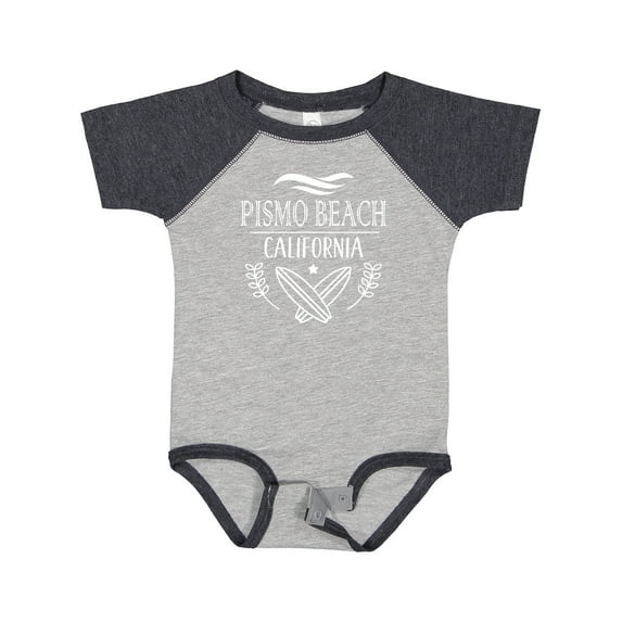Inktastic Pismo Beach California Trip Surfing Boys or Girls Baby Bodysuit