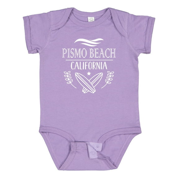 Inktastic Pismo Beach California Trip Surfing Boys or Girls Baby Bodysuit