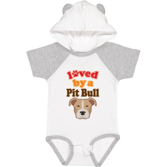Inktastic Pit Bull Terrier Dog Lover Boys or Girls Baby Bodysuit