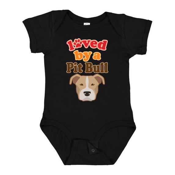 Inktastic Pit Bull Terrier Dog Lover Boys or Girls Baby Bodysuit