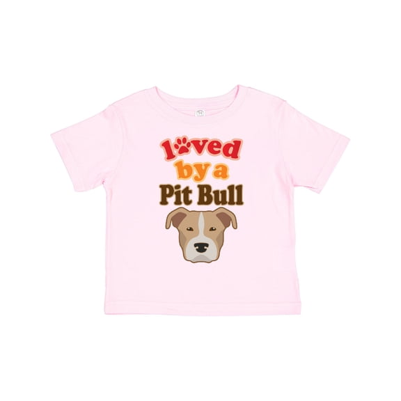 Inktastic Pit Bull Terrier Dog Lover Boys or Girls Toddler T-Shirt