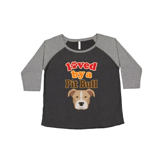 Inktastic Pit Bull Terrier Dog Lover Women's Plus Size T-Shirt