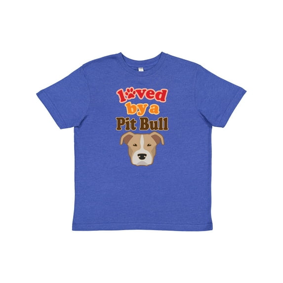 Inktastic Pit Bull Terrier Dog Lover Youth T-Shirt