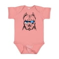 thumbnail image 1 of Inktastic Pitbull Sketch Portrait with Sunglasses Boys or Girls Baby Bodysuit, 1 of 5
