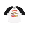 thumbnail image 1 of Inktastic Pitbull Terrier Loved by a (Dog Breed) Boys or Girls Toddler T-Shirt, 1 of 5