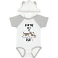 thumbnail image 1 of Inktastic Pittie Life is Ruff Spotted Pit Bull Boys or Girls Baby Bodysuit, 1 of 5