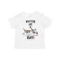 thumbnail image 1 of Inktastic Pittie Life is Ruff Spotted Pit Bull Boys or Girls Toddler T-Shirt, 1 of 5