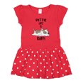 thumbnail image 1 of Inktastic Pittie Life is Ruff! Spotted Pit Bull Gift Baby Girl Dress, 1 of 4
