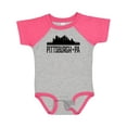 thumbnail image 1 of Inktastic Pittsburgh Pennsylvania City Skyline Boys or Girls Baby Bodysuit, 1 of 5