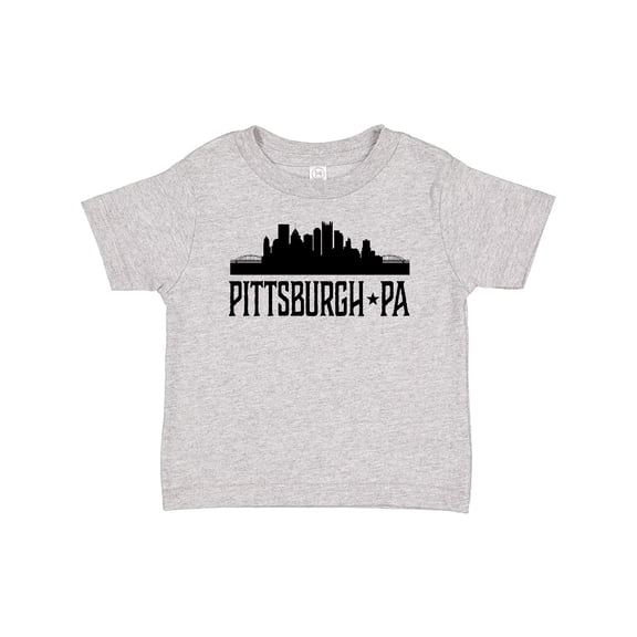Inktastic Pittsburgh Pennsylvania City Skyline Boys or Girls Baby T-Shirt