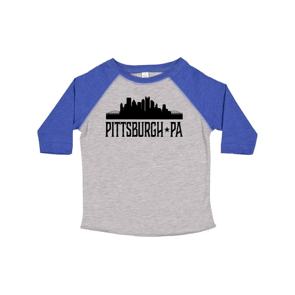 Inktastic Pittsburgh Pennsylvania City Skyline Boys or Girls Toddler T-Shirt