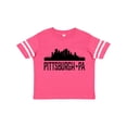 thumbnail image 1 of Inktastic Pittsburgh Pennsylvania City Skyline Boys or Girls Toddler T-Shirt, 1 of 5