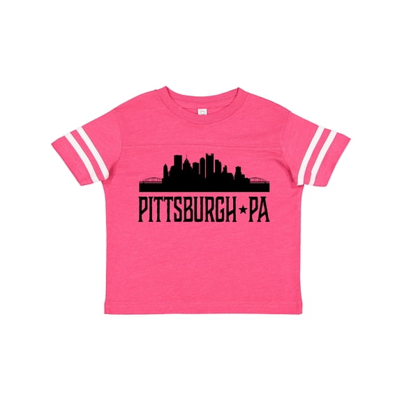 Inktastic Pittsburgh Pennsylvania City Skyline Boys or Girls Toddler T-Shirt
