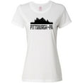 thumbnail image 1 of Inktastic Pittsburgh Pennsylvania City Skyline Women's T-Shirt, 1 of 5