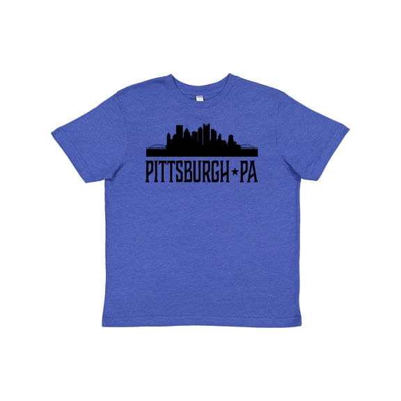 Inktastic Pittsburgh Pennsylvania City Skyline Youth T-Shirt