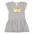 thumbnail image 1 of Inktastic Pittsburgh, Pennsylvania Retro Font Girls Toddler Dress, 1 of 5