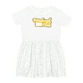 thumbnail image 1 of Inktastic Pittsburgh, Pennsylvania Retro Font Girls Toddler Dress, 1 of 5