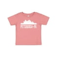 thumbnail image 1 of Inktastic Pittsburgh Pennsylvania Skyline PA Cities Boys or Girls Baby T-Shirt, 1 of 5
