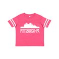 thumbnail image 1 of Inktastic Pittsburgh Pennsylvania Skyline PA Cities Boys or Girls Toddler T-Shirt, 1 of 5