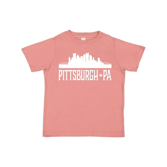 Inktastic Pittsburgh Pennsylvania Skyline PA Cities Boys or Girls Toddler T-Shirt