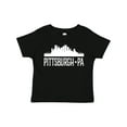 thumbnail image 1 of Inktastic Pittsburgh Pennsylvania Skyline PA Cities Boys or Girls Toddler T-Shirt, 1 of 5
