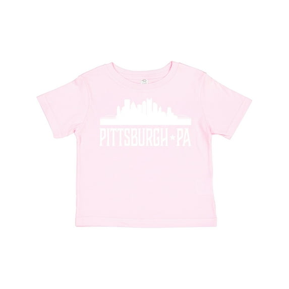 Inktastic Pittsburgh Pennsylvania Skyline PA Cities Boys or Girls Toddler T-Shirt