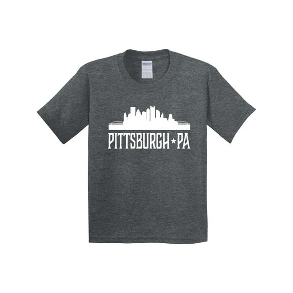 Inktastic Pittsburgh Pennsylvania Skyline Pa Cities Youth T-Shirt