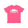 thumbnail image 1 of Inktastic Pittsburgh Pennsylvania Skyline Pa Cities Youth T-Shirt, 1 of 5