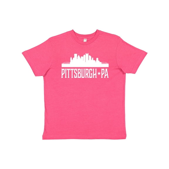 Inktastic Pittsburgh Pennsylvania Skyline Pa Cities Youth T-Shirt